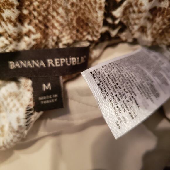 NEW! Banana Republic Snakeskin Print Pants - M - Picture 5 of 5